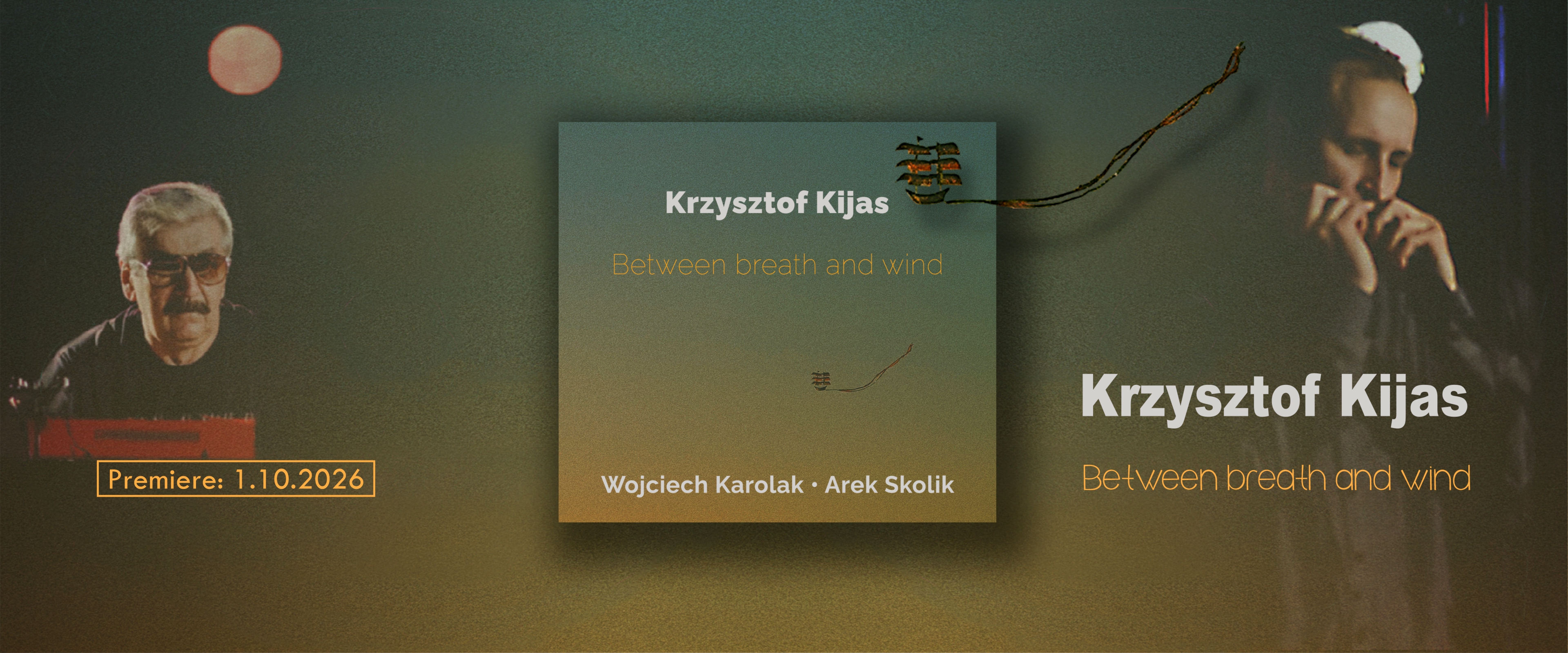 Krzysztof Kijas / Wojciech Karolak / Arek Skolik - Between Breath and Wind slajd